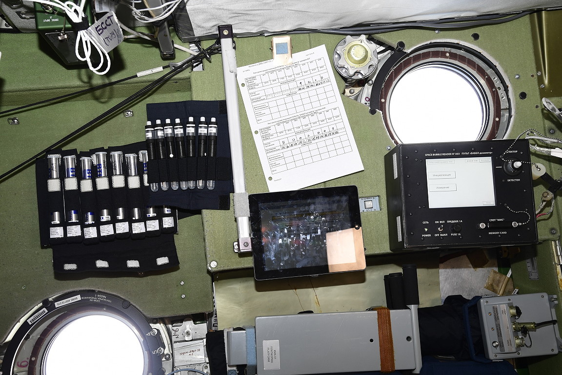 Leben an Bord der ISS