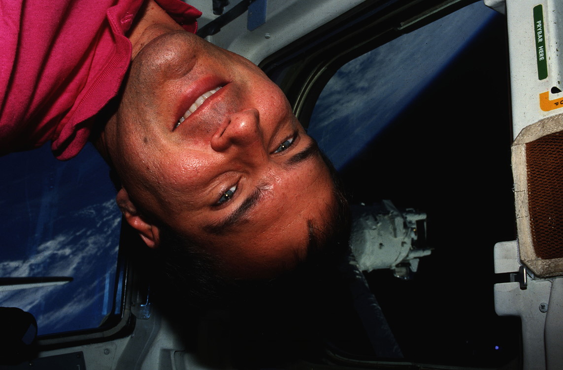 Hieb an Bord des Space Shuttle