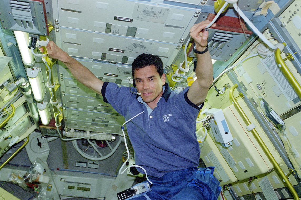 Linteris onboard Space Shuttle