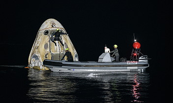 Bergung SpaceX Crew-1