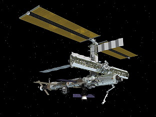 ISS ab 19. Juni 2006