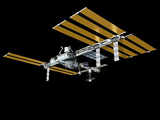 ISS ab 13. Februar 2009