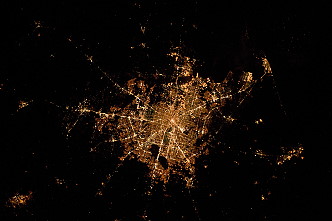 Houston bei Nacht
