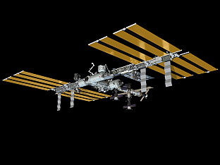 ISS ab 18. März 2010