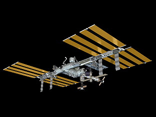 ISS as of October 25, 2010