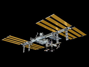 ISS ab 17. Dezember 2010