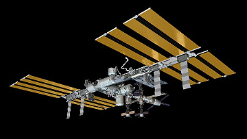 ISS ab 29. April 2011