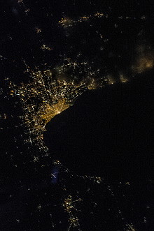 Chicago bei Nacht