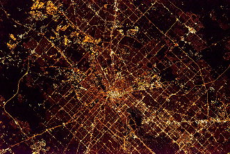 Houston bei Nacht