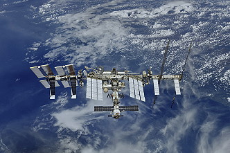ISS nach der Abkopplung von Sojus MS-08
