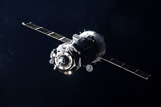 Soyuz MS-12 arrival
