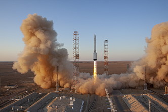 Launch Proton-M rocket with Nauka on top