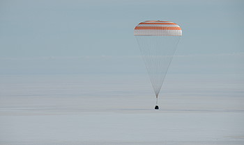 Soyuz MS-13 landing