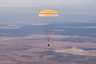 Soyuz MS-16 landing