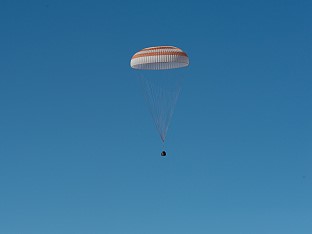 Soyuz TMA-07M landing