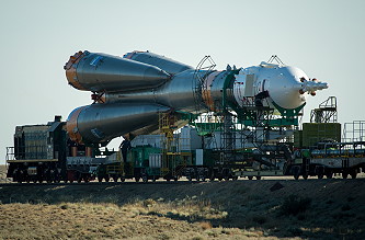 Soyuz TMA-09M rollout