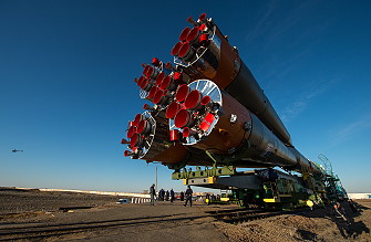 Soyuz TMA-16M rollout
