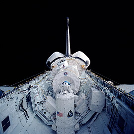 STS-35 in orbit