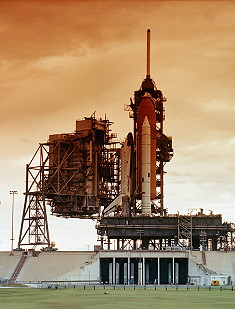 STS-4 on launch pad