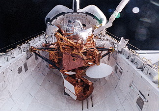 STS-48 in orbit