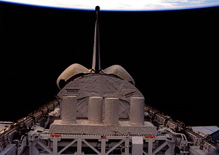 STS-61C im Orbit