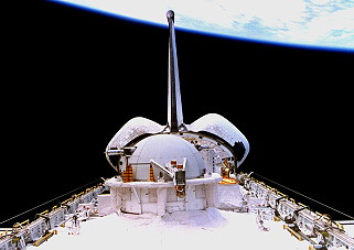 STS-75 in orbit
