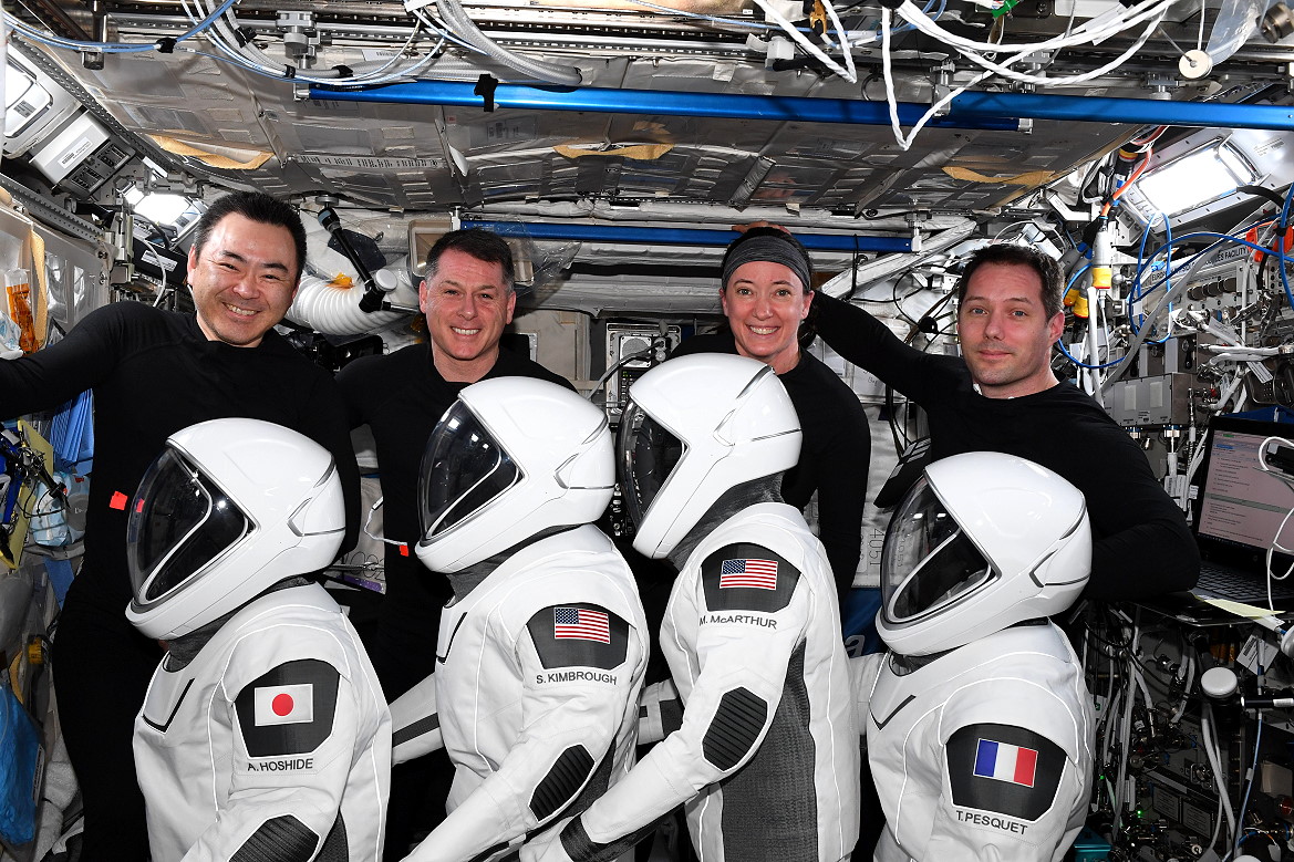 SpaceX Crew-2 mit ihren Raumsnz�gen