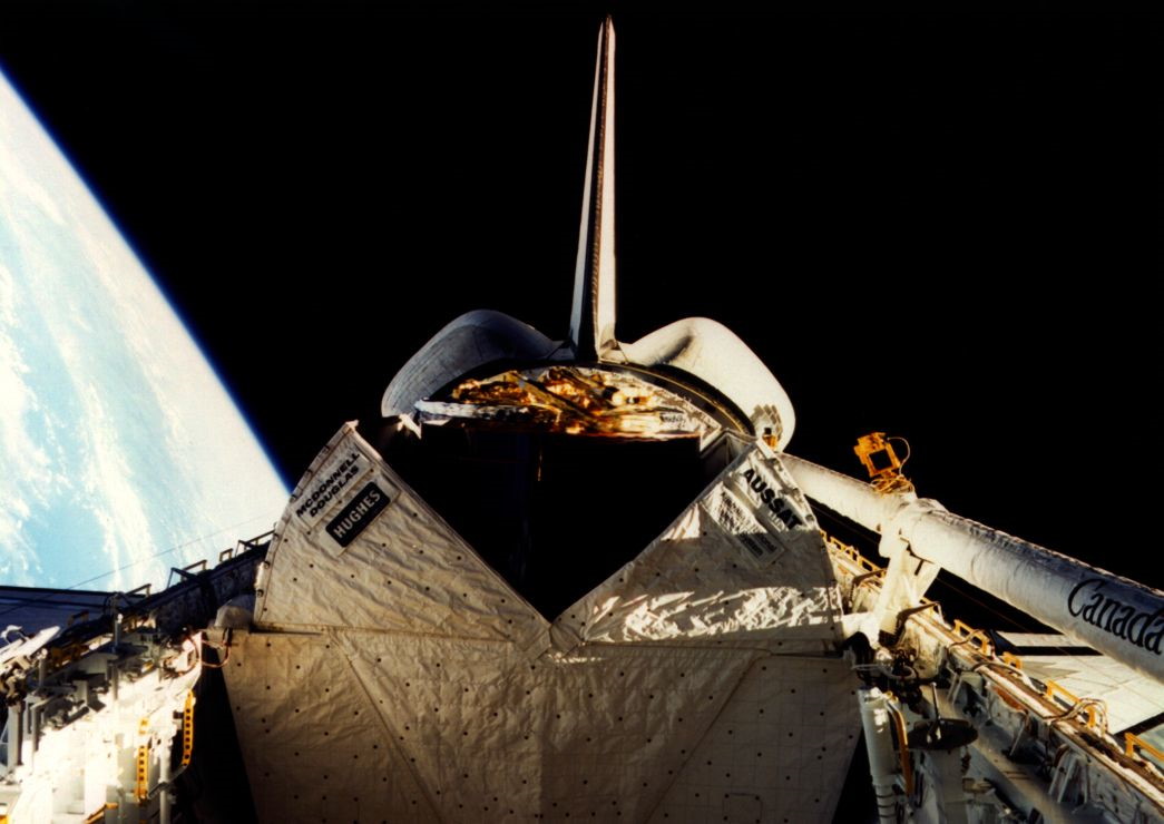 STS-51I im Orbit