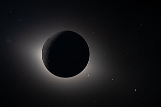 Solar Eclipse during Moon flyby of Artemis II