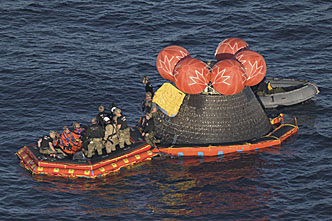 Artemis II recovery