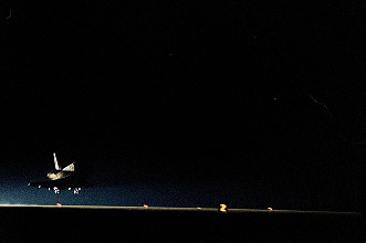 STS-103 landing