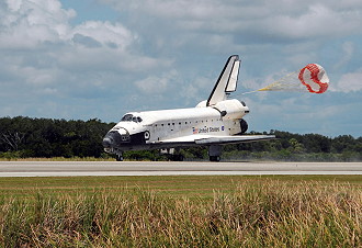 STS-118 landing