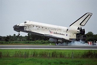 Landung STS-121
