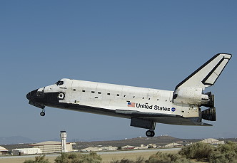 STS-125 landing