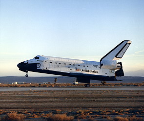 STS-33 landing