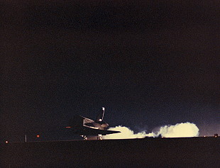 STS-35 landing