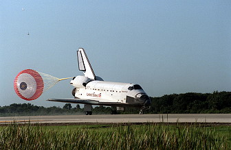 STS-47 landing