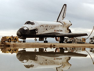 STS-5 landing