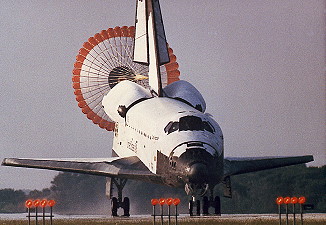 STS-50 landing