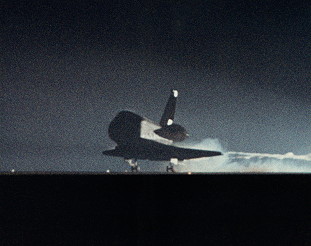 STS-61C landing