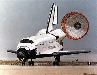 STS-67 landing