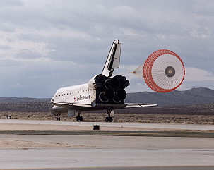 Landung STS-98