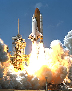 STS-100 launch
