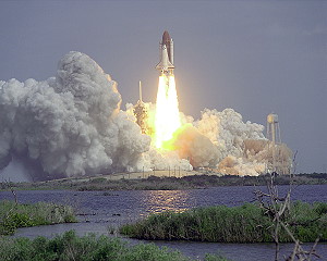 STS-37 launch