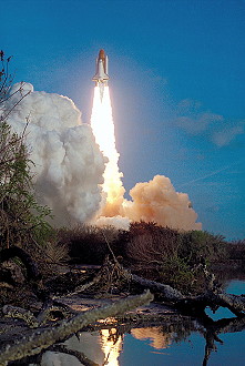 STS-41B launch