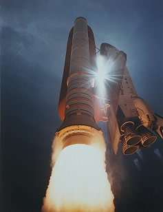 STS-43 launch