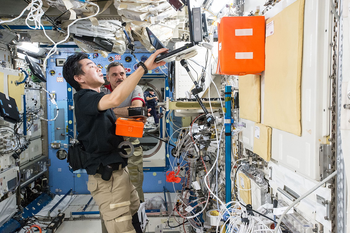 Leben an Bord der ISS