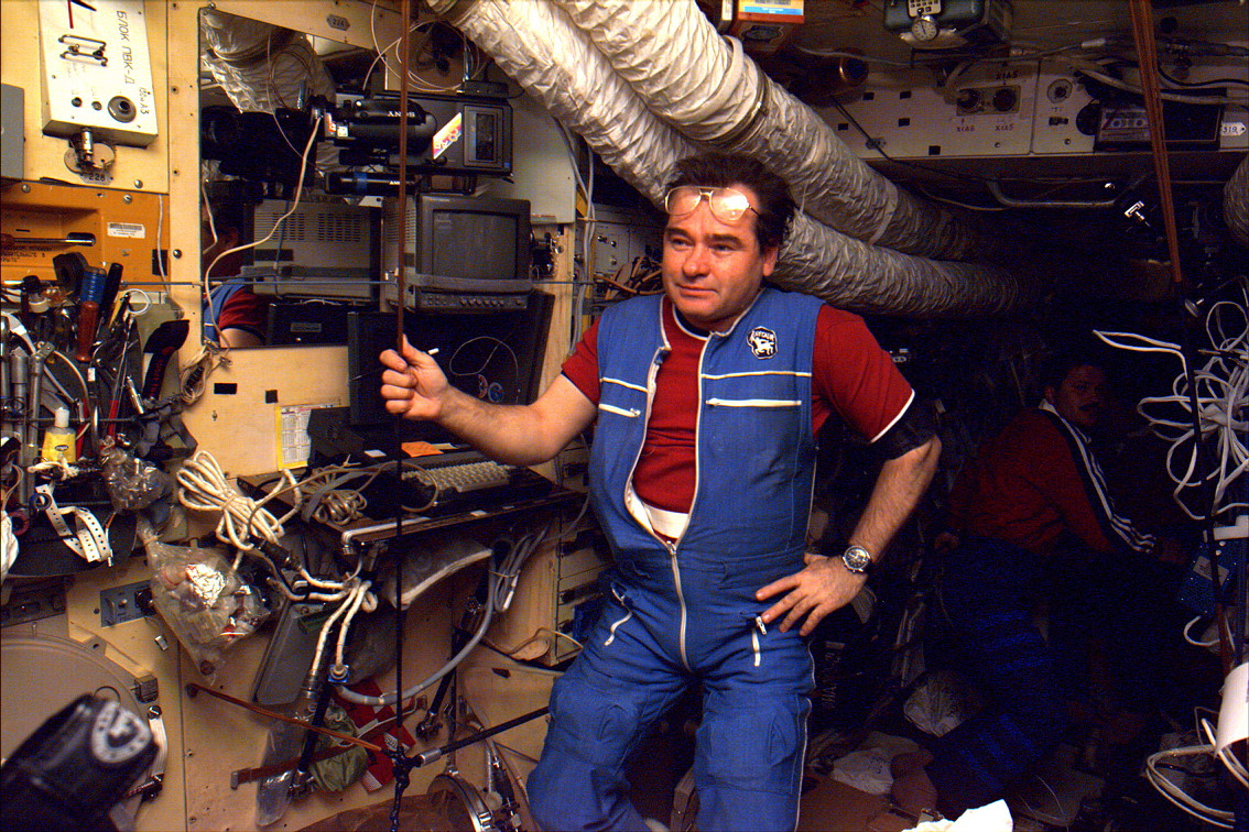 Leben an Bord der Mir