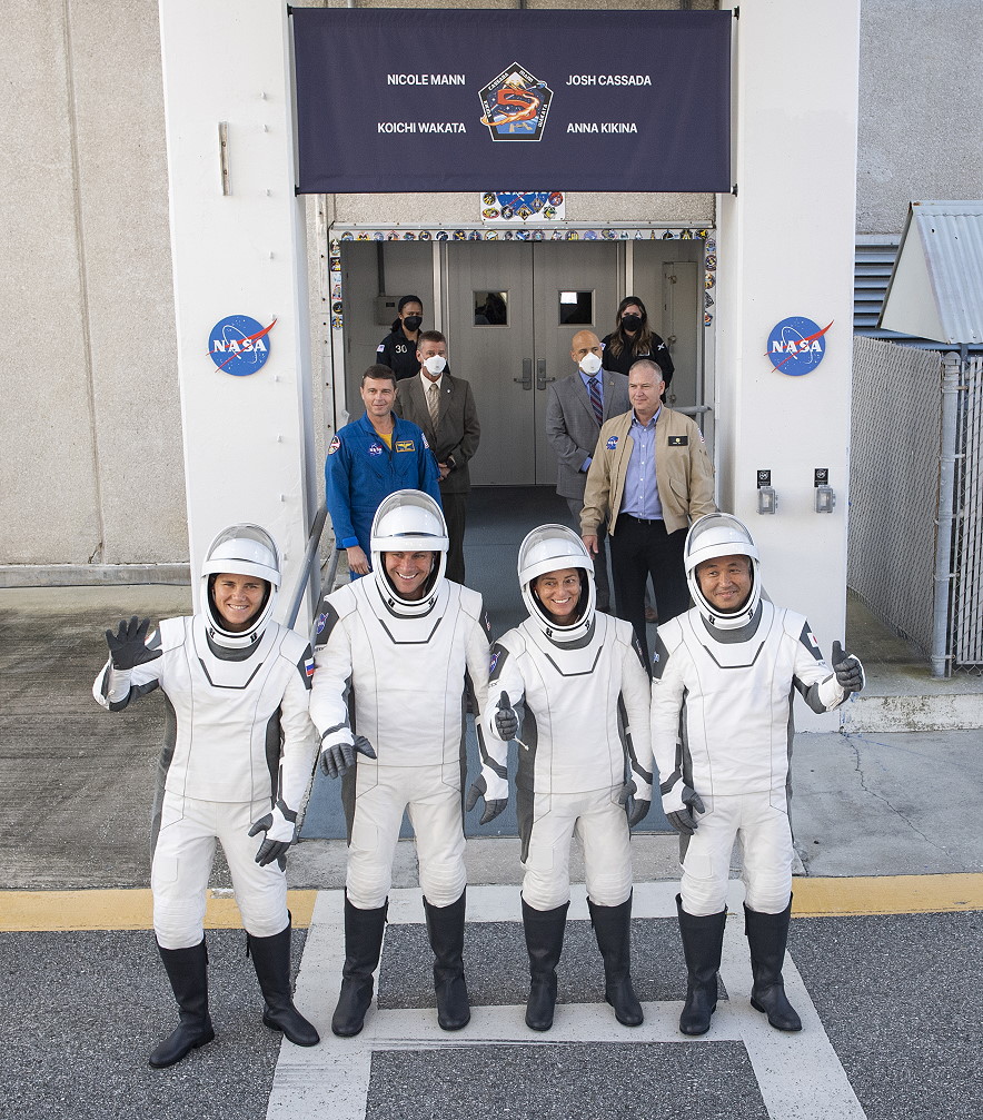 SpaceX Crew-5 walkout