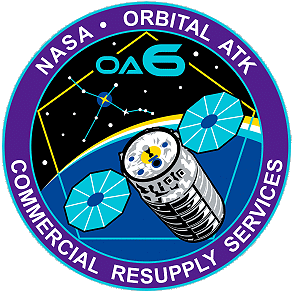Patch Cygnus OA-6 (NASA-Version)